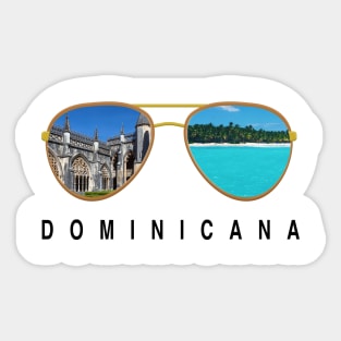 Dominicana  Sunglasses Sticker